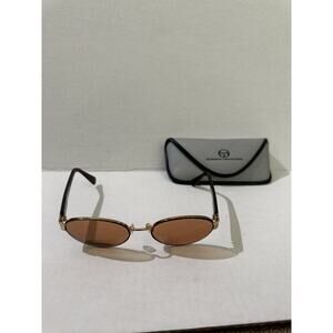 Vintage Sergio Tacchini ST1072-S T802/13 Sun Glasses + Case Italy - RARE Model